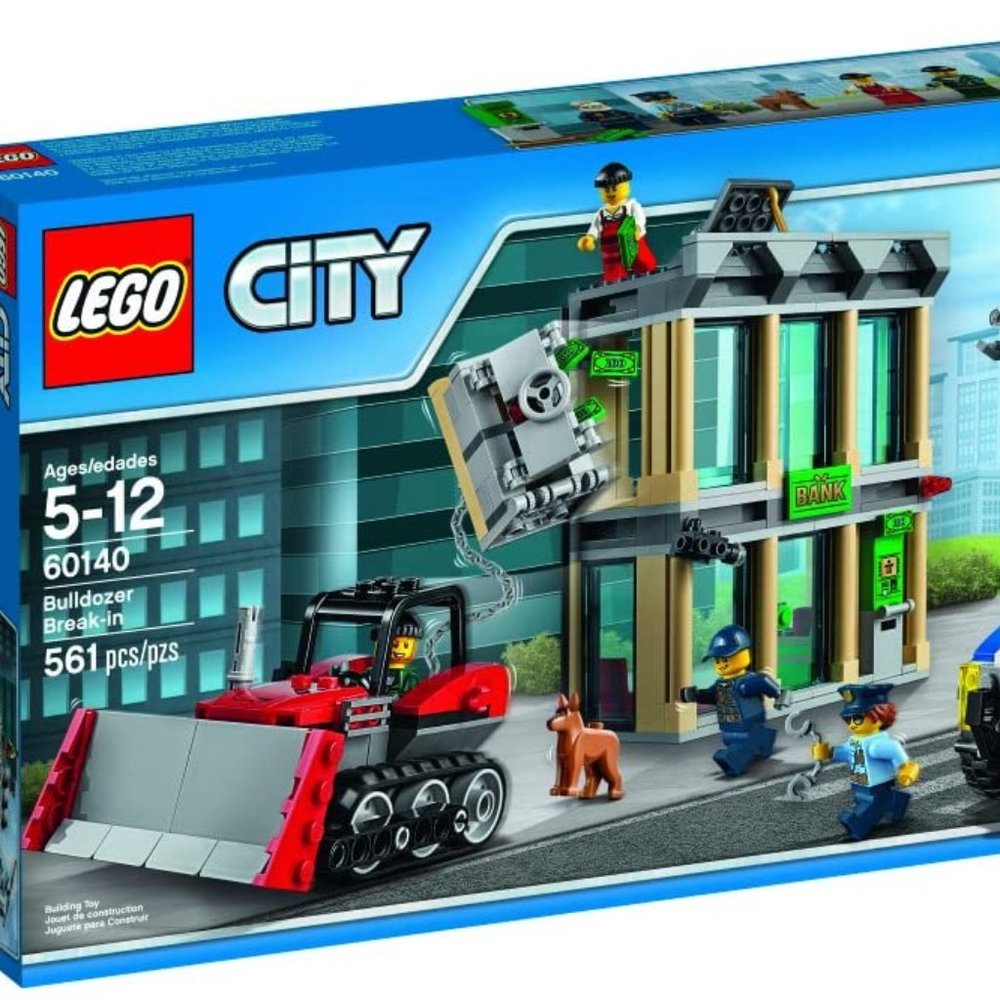 New Lego City 60140 Police Bulldozer Break-In 561 NISB